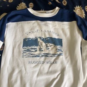 Vintage Great Canadian Rugged Wear Crewneck